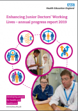 Enhancing Junior Doctors’ Working Lives: Annual progress report 2019